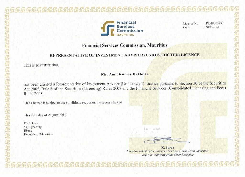 1.Anneau Ltd- AB - FSC RIA License