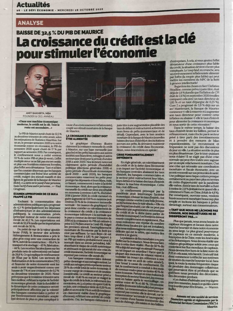 Le Defi Economie - Anneau - 28.10.2020 LR