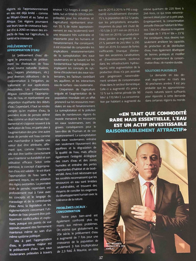 Business Magazine - Anneau - H20 -2