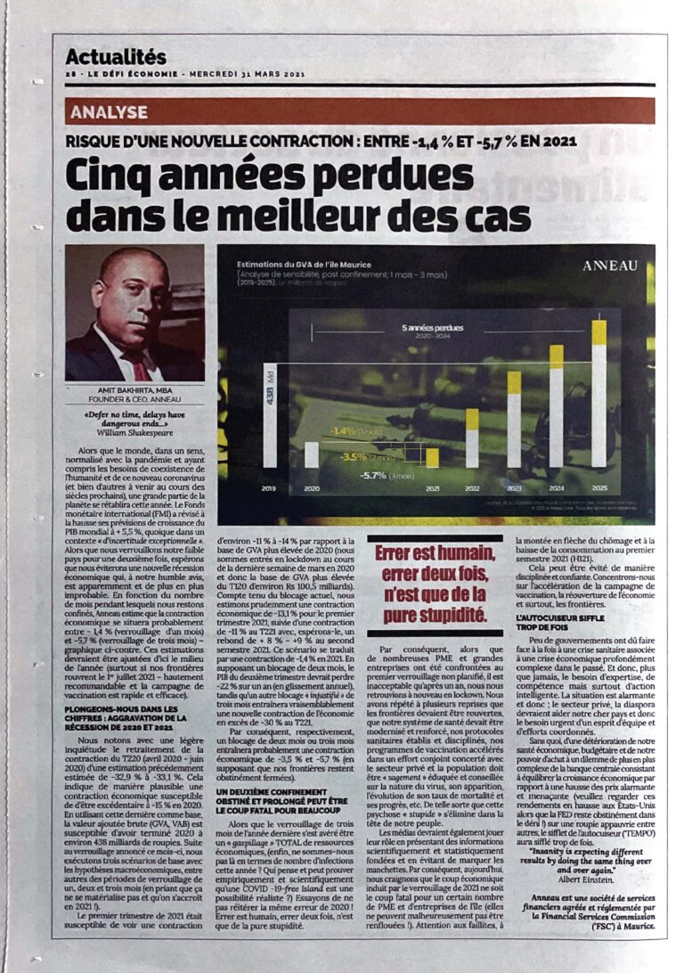 Le Défi économie - Anneau -31.03.2021 [Contri- Fren]