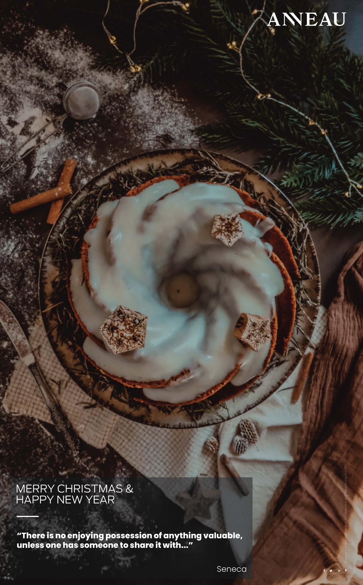 Christmas and New Year — ANNEAU historical artwork, 2022