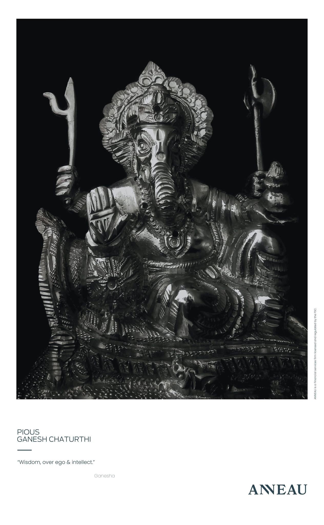 Ganesh Chaturthi — ANNEAU historical artwork, 2025