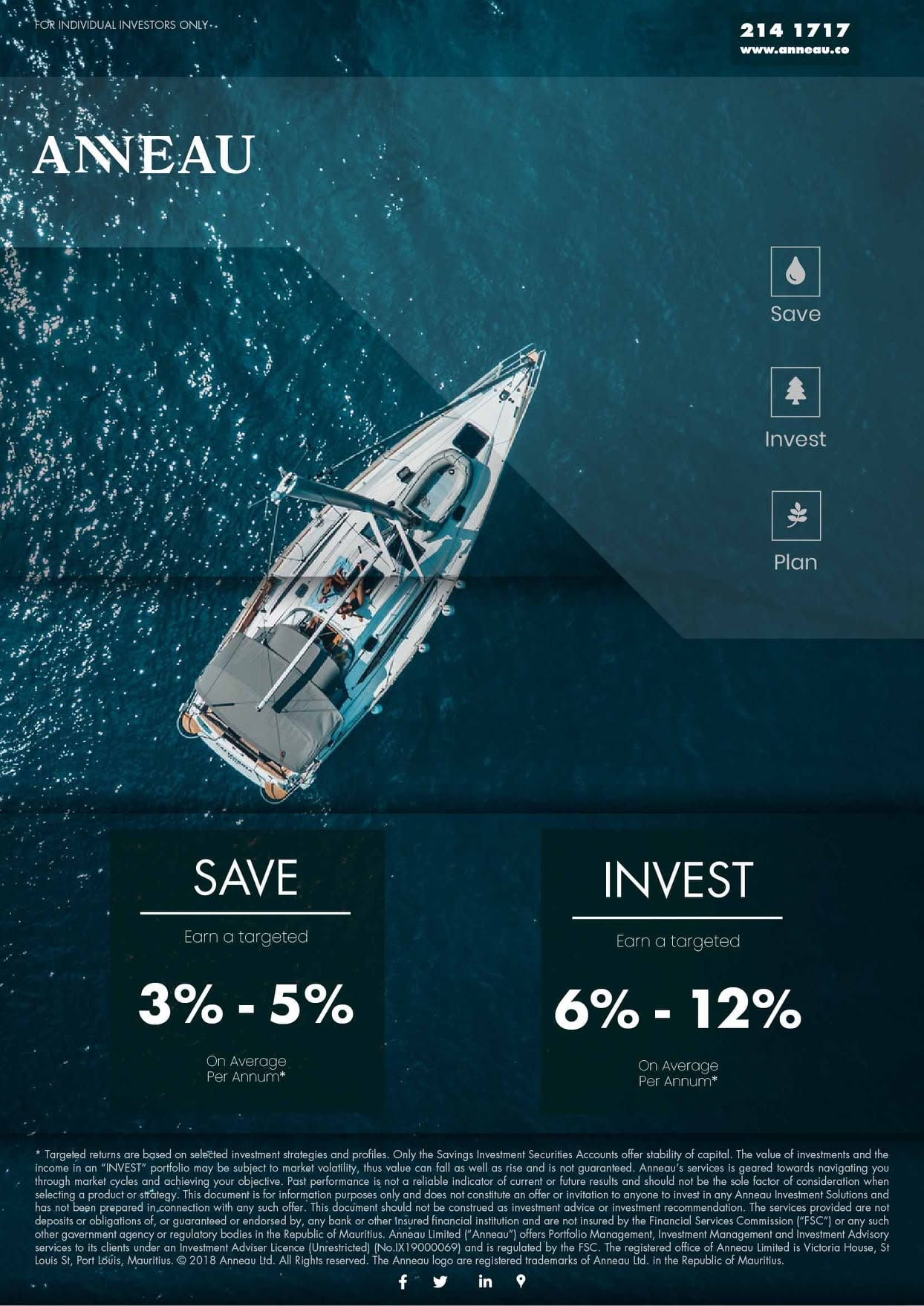 Save and invest — historical campaign — ANNEAU historical artwork, 2019