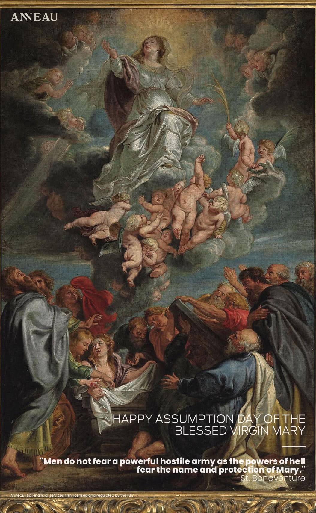 Assumption day — ANNEAU historical artwork, 2020