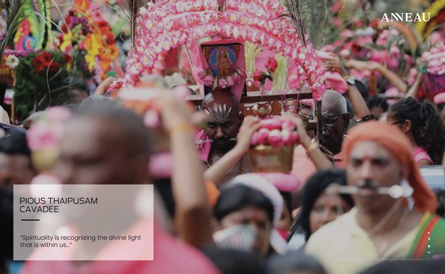 Thaipusam Cavadee — ANNEAU historical artwork, 2021