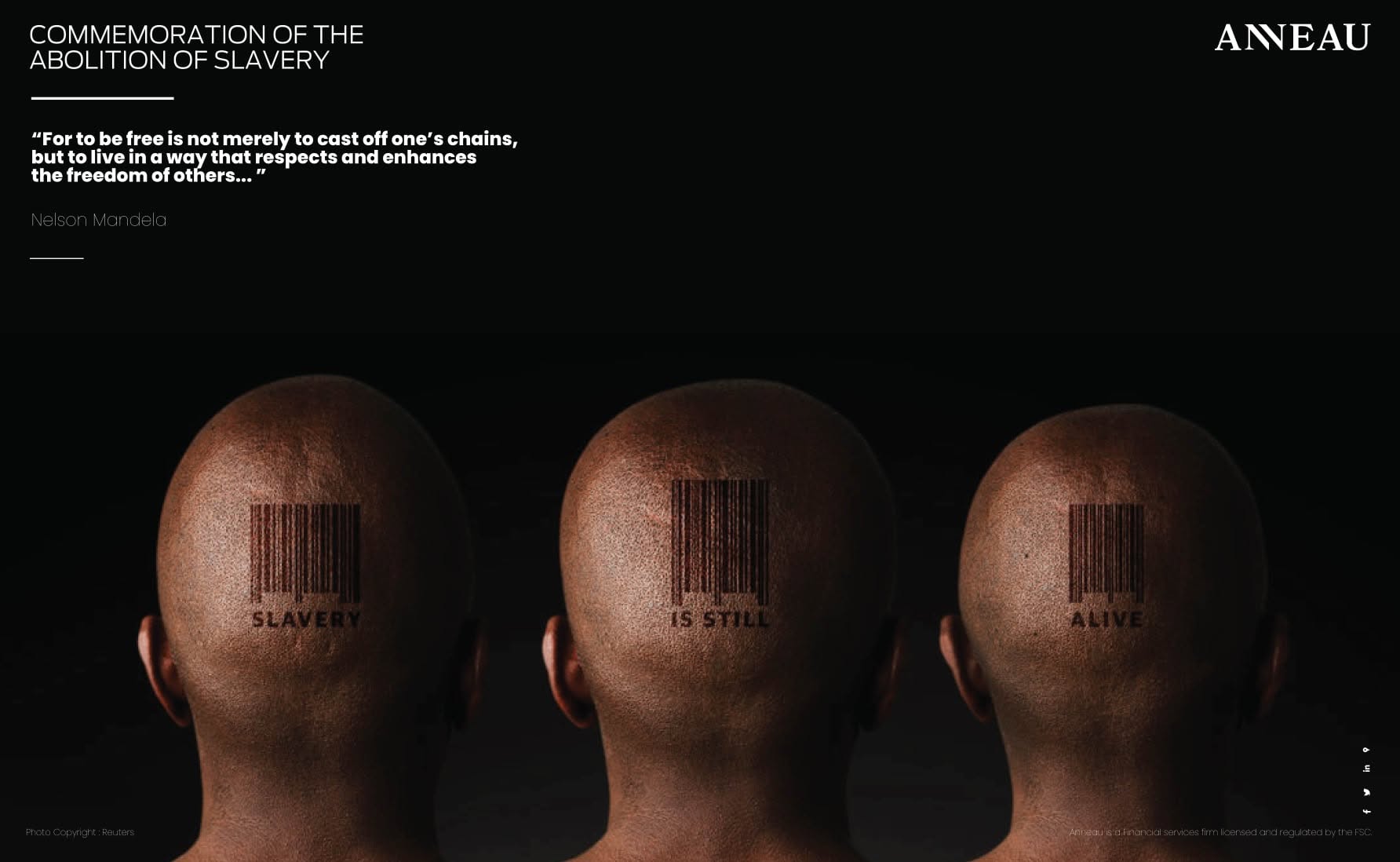 Abolition of slavery — ANNEAU historical artwork, 2021