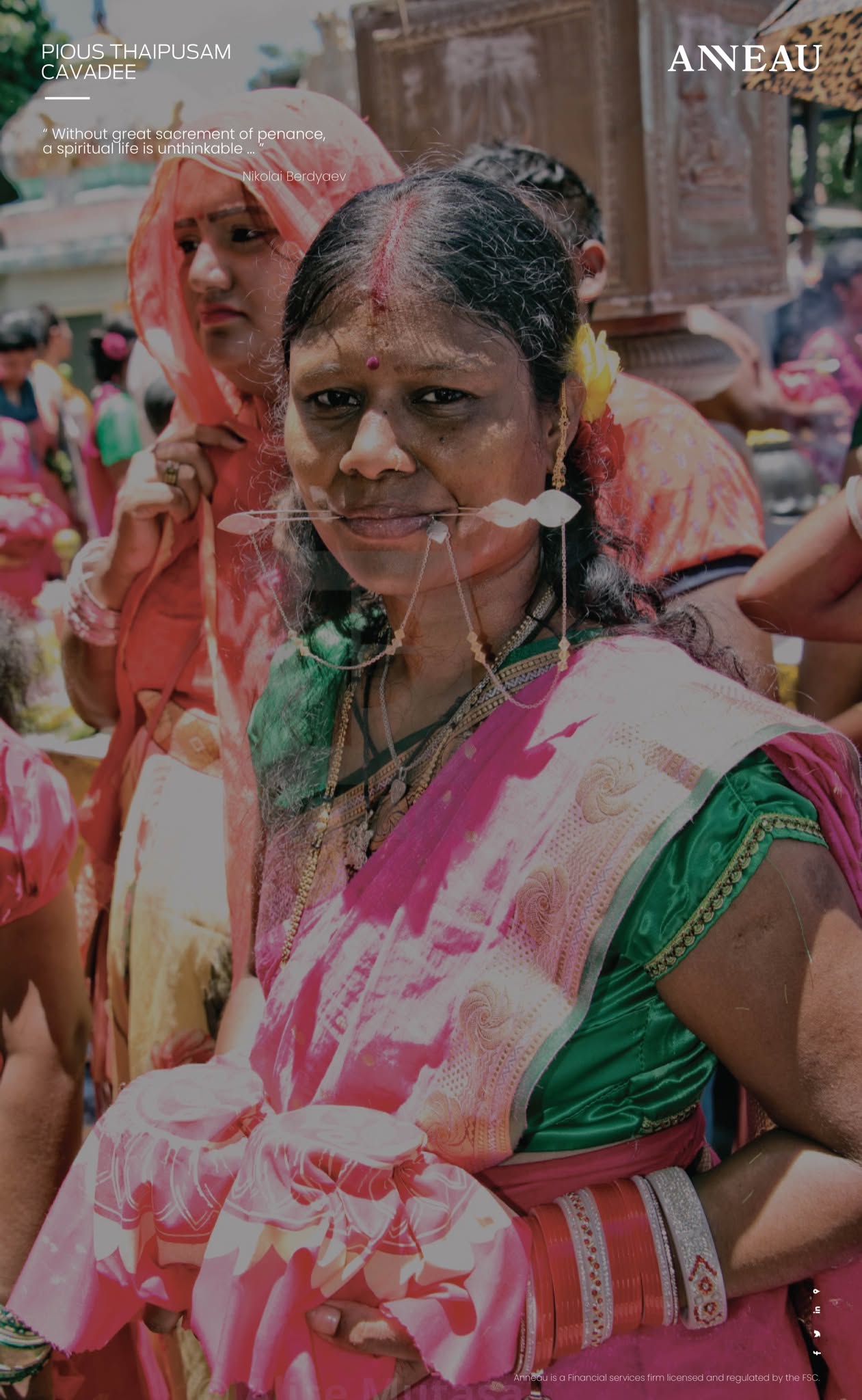 Thaipusam Cavadee — ANNEAU historical artwork, 2022