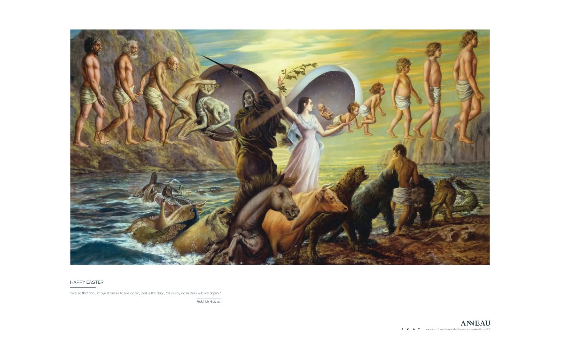 Easter — ANNEAU historical artwork, 2022